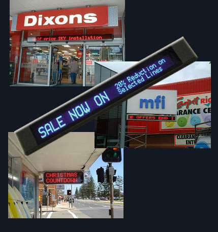 retail signs and displays